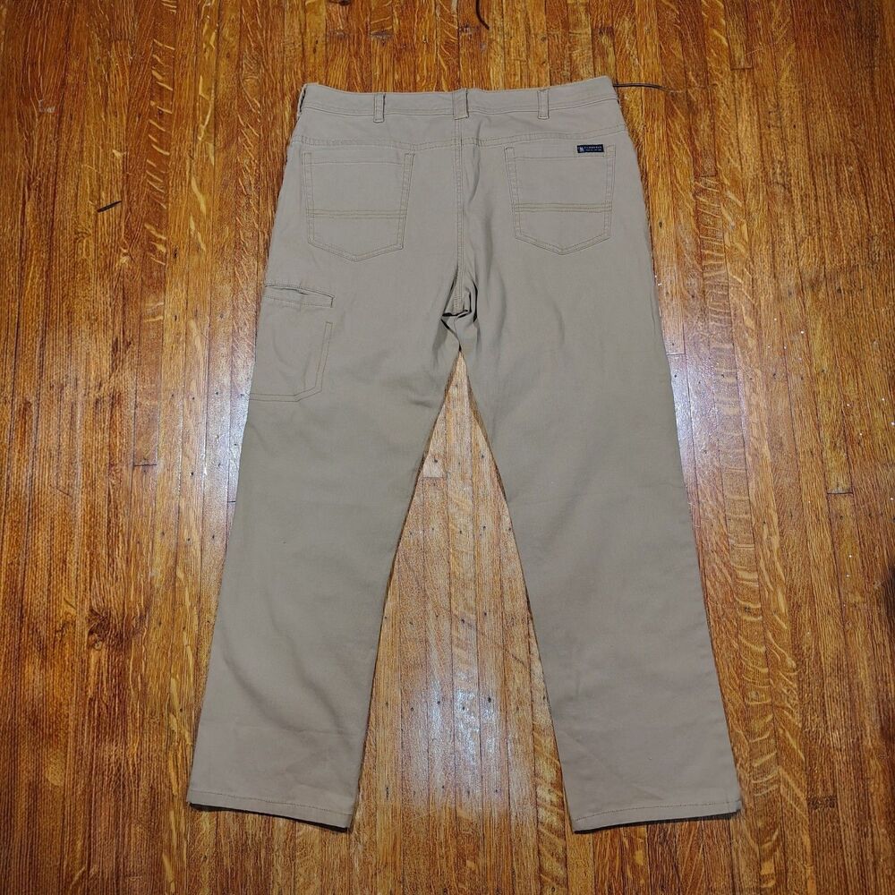 G.H.Basd&Co. Men's Khaki Hiking Canvas Type Pants Size 40×30/T521